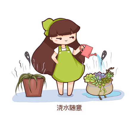 浇水随意